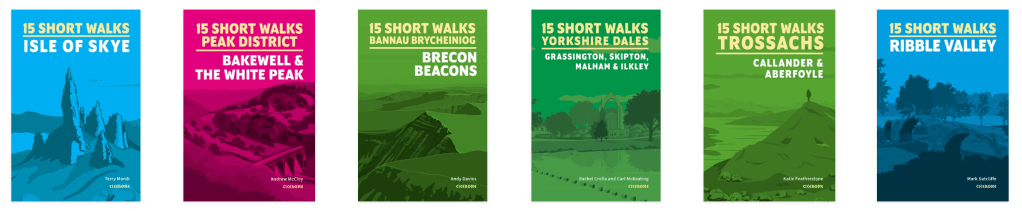 A selection of Cicerone Press Short Walks guidebooks